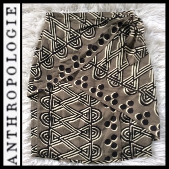 Anthropologie Maeve Edessa Printed Skirt - Picture 3 of 8